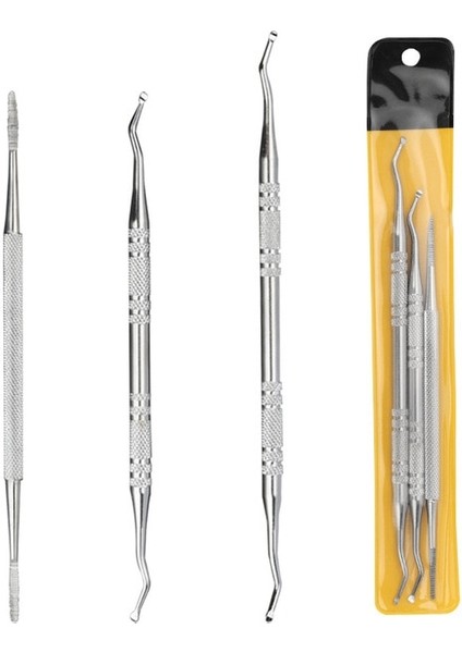 3 Adet Profesyonel Pedikür Araçları Batık Ayak Tırnağı Araçları Seti Tırnak Bakımı Batık Ayak Tırnağı Kaldırma Düzeltme Makası Ayak Bakımı 12 Adet/takım (Yurt Dışından)