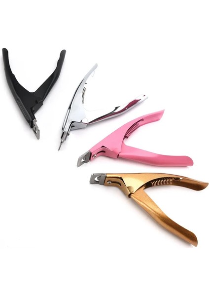 Tırnak Törpüsü Paslanmaz Çelik Sanat Tırnak Makası Profesyonel Kesici Uv Jel Yanlış Nail Ipuçları Kenar Kesiciler U Tek Kelime Makası Çivi Manikür Aracı (Yurt Dışından) fiyatları