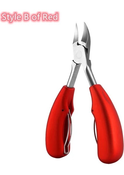 Red-B Ayak Tırnak Makası Tırnak Düzeltme Kalın Çiviler Batık Ayak Tırnaklarını Pense Kesiciler Ölü Cilt Kir Sökücü Pedikür Bakım Aracı 2021 (Yurt Dışından)