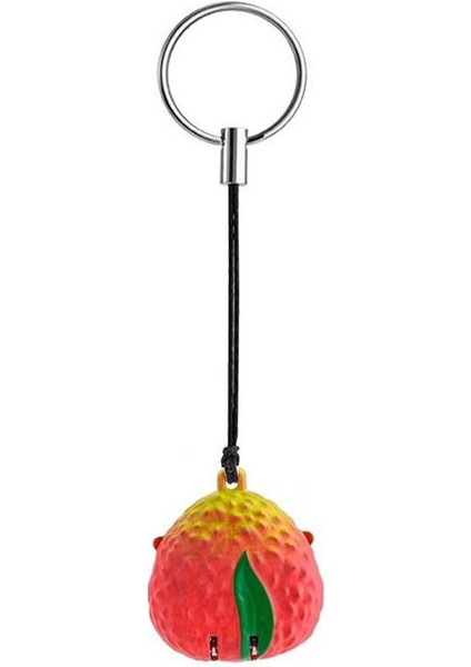 C Tırnak Makası Kompakt Boyut Katlanabilir Yaratıcı Şekil Paslanmaz Çelik Meyve Çilek Anahtarlık Tırnak Kesici Manikür Malzemeleri (Yurt Dışından)