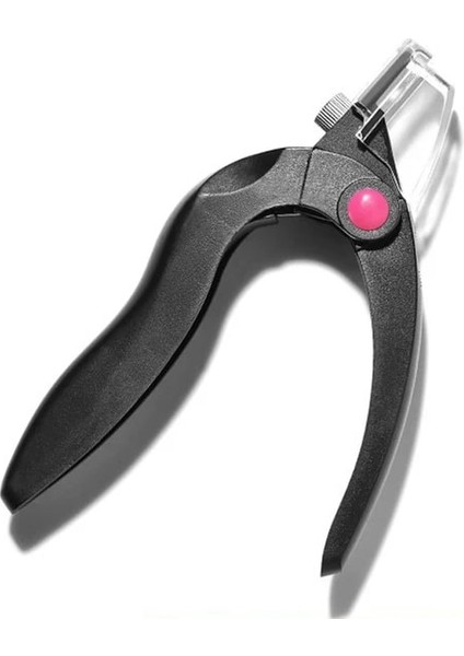 YZJ01 Profesyonel U Şeklinde Tırnak Sanat Makası Özel Tip U Kelime Sahte Nail Ipuçları Kenar Kesici Manikür Kelepçe Manikür Araçları (Yurt Dışından)