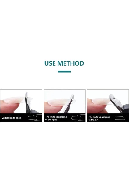 YZJ01 Profesyonel U Şeklinde Tırnak Sanat Makası Özel Tip U Kelime Sahte Nail Ipuçları Kenar Kesici Manikür Kelepçe Manikür Araçları (Yurt Dışından) fırsatları