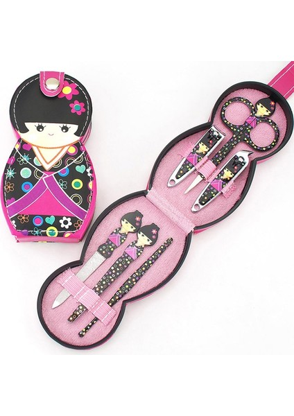 Matryoshka Bebek3 6 Adet/takım Manikür Tırnak Makası Rus Bebek Pedikür Tırnak Aracı Seyahat Seti Clipper Bakım Clipper Bakım Taşınabilir Tırnak Ucu Kesici (Yurt Dışından)