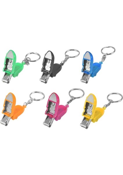 Turuncu Şeffaf Renk Mini Katlanır Tırnak Makası Tırnak Aksesuarları ve Araçları Manikür Araçları Anahtarlık ile Taşınabilir Makas (Yurt Dışından) indirimleri