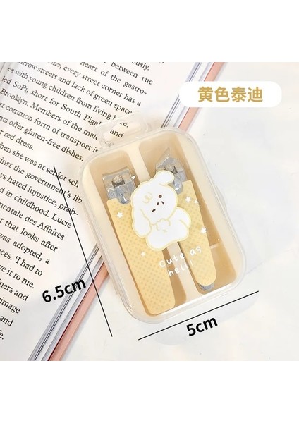 5 2 Adet/takım Tırnak Makası Karikatür Tavşan Düzelticiler Ölü Cilt Ayak Tırnak Sanat Manikür Araçları Paslanmaz Çelik Cortador De Uñas Acrilicas (Yurt Dışından)