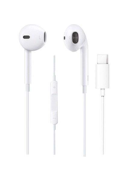 Iphone Usb-C Type-C Modellere Uyumlu Kablolu Kulaklık