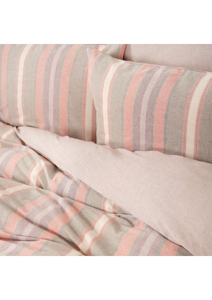 Arlo Terracotta Çift Kişilik Ipliği Boyalı Nevresim Takımı fiyatları