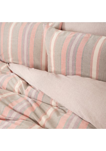 Arlo Terracotta Çift Kişilik Ipliği Boyalı Nevresim Takımı indirimleri