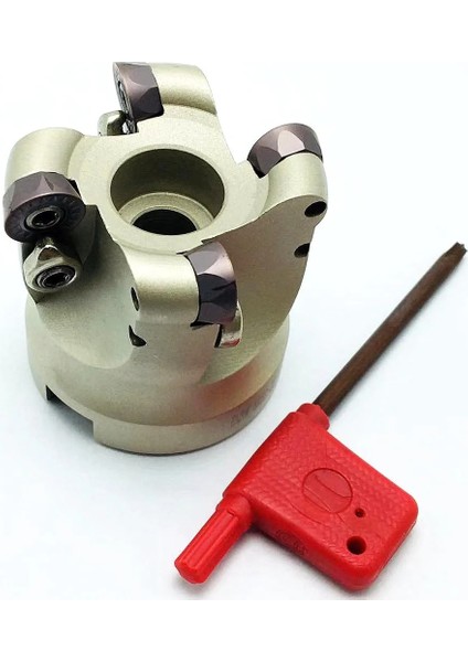 No Insert Emrw 6R50 22 4t Emrw 6R50 22 4t Emrw 6R63-22-4T Yüzey Frezeleme Takımı Endekslenebilir Frezeleme Takımı Tutucusu RPMT1204 Ark Ucu Için Cnc Torna Tezgahı (Yurt Dışından)