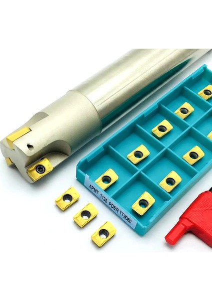 Uç Yok 300R C16-16-150-2T BAP300R Parmak Frezeleme Takım Tutucu C20-20-150 2t C25-150 3t Dik Açı APMT1135 Uç Için 90 Derece Titreşim Önleyici Takım Tutucu (Yurt Dışından)