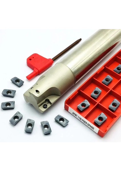 Uç Yok 300R C16-16-150-2T BAP300R Parmak Frezeleme Takım Tutucu C20-20-150 2t C25-150 3t Dik Açı APMT1135 Uç Için 90 Derece Titreşim Önleyici Takım Tutucu (Yurt Dışından)