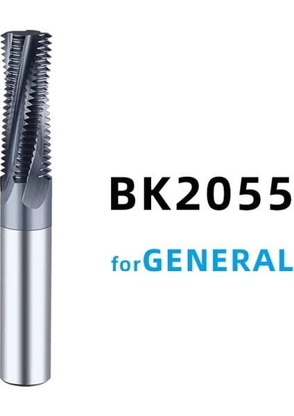 M3X0.5 BK2055-GENEL Bb Diş Frezesi Kaplamalı Solid Karbür Tam Diş Iso Inç Adım Nano Kaplamalı Cnc Kesici Takım M3 M4 M5 M6 M8 Musluk Alüminyum (Yurt Dışından)
