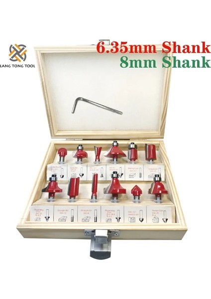 8mm Hiçbir Durumda 6MM/6.35MM/8MM Shank Yönlendirici Bit Seti Kırpma Ucu Düz Freze Kesicisi Ahşap Uçları Tungsten Karbür Kesme Ağaç Işleme LT026 (Yurt Dışından) fiyatları