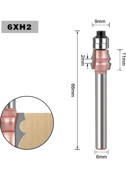 6xh2 6mm 6.35MM Şaft H2,3,4,5,6,8,10, Tek Hat Bıçak Kesme Makinesi Lline Braketi Hat Bıçağı Dantel A Hattı Bıçağı (Yurt Dışından)