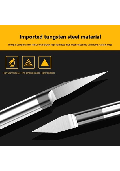 6X30X0.1 1 Adet Pcb 3D Gravür Bit 10/15/20/25/60/90 V Şekli Oyma Uçları Uçlu 3.175/4/6 Tungsten Karbür Pcb Freze Kesicisi Alüminyum Kesici (Yurt Dışından) modelleri
