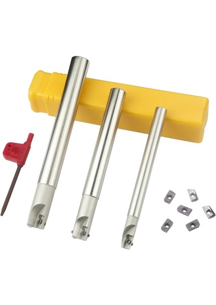 APMT1135ER-XM KT1505 300R C15-16-150-2T BAP300R Freze Kesicisi Çubuğu 120-250MM 1t/2t/3t Freze Takım Tutucu 10 Adet APMT1135 Karbür Uç Torna Parçaları Aracı (Yurt Dışından)