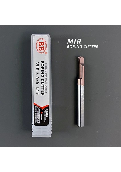 Mır Mır 3 A60 L15 Bb Mgr Mır Mfr Kanal Açma Için Delici Kesici Diş Kaplamalı Karbür Mini Iç Torna Turing Aracı Iç Freze (Yurt Dışından)