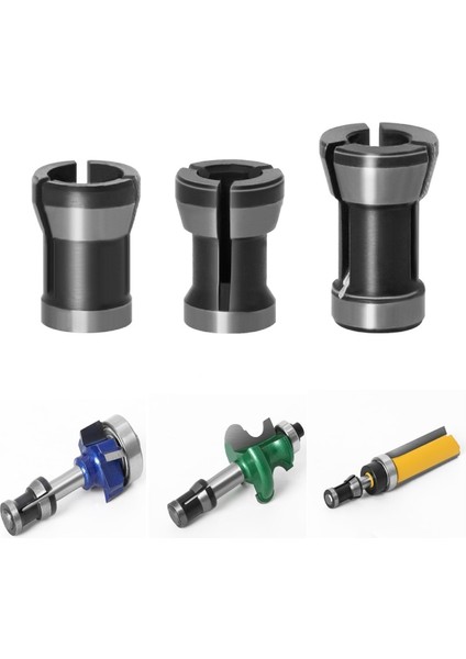03 Açı Öğütücü Collet Chuck Ağaç Işleme Freze Kesicisi Ayna Adaptörü Dönüşüm Kol 8mm 6mm 6.35MM Yüksek Hassasiyetli Adaptör (Yurt Dışından) indirimleri