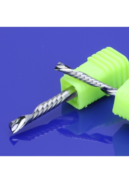 10 Adet 3.175X12 10 Adet 3.175/4/5/6/8MM Aaa Sol Spiral Freze Kesicisi Aşağı Kesim Bir Flüt Yönlendirici Bit Cnc Freze Karbür Freze Kesicisi (Yurt Dışından)