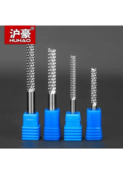 5038 Huhao 1 Adet 3.175MM 4mm 6mm Karbür Tungsten Mısır Kesici Kesme Pcb Freze Uçları Freze Cnc Freze Uçları Oyma Makinesi (Yurt Dışından)