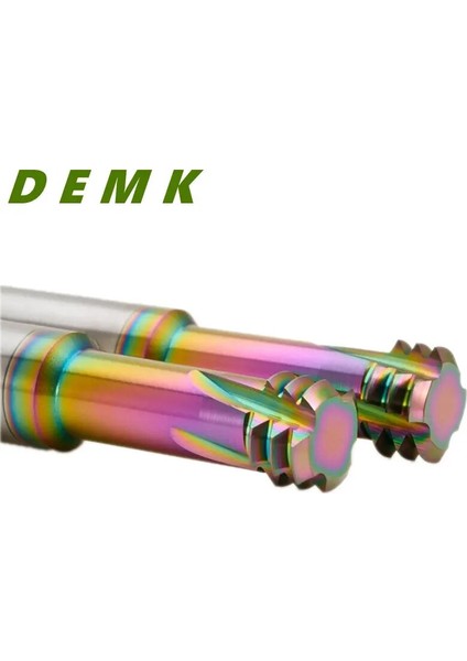 1-4X28 Unf Kaplamalı Alüminyum 3 Diş Diş Frezeleme Kesici Kaplamalı Katı Karbür Minyatür Iso Unc Unf Pitch Cnc Iç Işleme Kesici Takım M3 M4 M5 M6 M8 (Yurt Dışından)