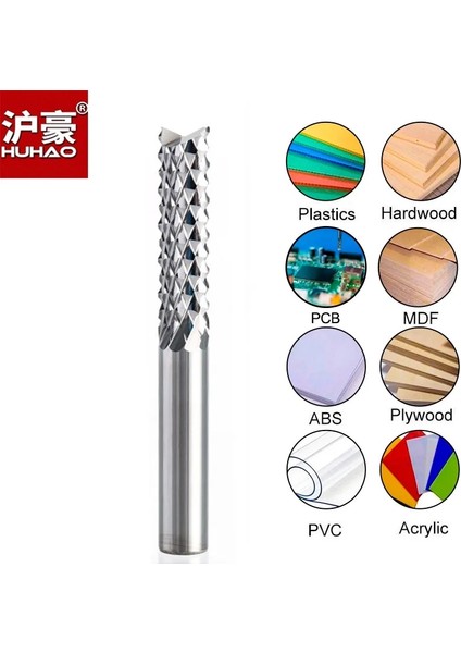 5038 Huhao 1 Adet 3.175MM 4mm 6mm Karbür Tungsten Mısır Kesici Kesme Pcb Freze Uçları Freze Cnc Freze Uçları Oyma Makinesi (Yurt Dışından)