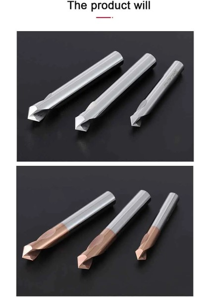 6X50 Renkli Nokta Matkap 90° 1-16MM Pah Freze Merkez Bit Cnc Router Bit Freze Kesici Karbür Uç Freze Alüminyum Çelik Metal Freze (Yurt Dışından)