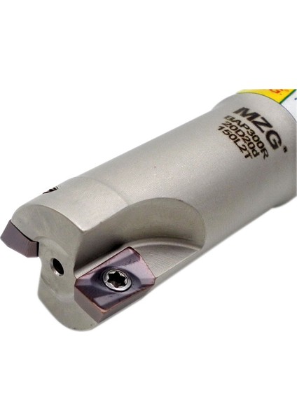 BAP300RC19-20-150-2T Mzg BAP300 20 25 mm Iki Uçlu Kelepçeli Kesici Uçlu Freze Şaft Apmt Omuz Dik Açılı Hassas Freze (Yurt Dışından)