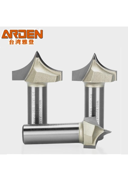 6.35X9.52 Arden Noktası Kesme Yuvarlak Bit Karbür Oyma Aracı Ağaç Işleme Keskin Ucu Ark Kenar Freze Kesicisi Mdf Gravür Yönlendirici Bit (Yurt Dışından) fırsatları