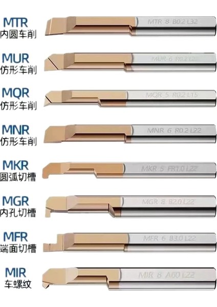 Mtr6 R0.2 L30 1 Adet Mtr Mnr Mır Mgr Mur Mpr Mfr Mqr Mkr Tam Kapsamlı Küçük Delik Delme Takımları Entegre Karbür Iç Sismik Delik Işleme Takımları Cnc (Yurt Dışından)