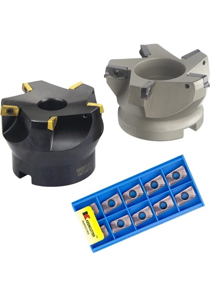 No Kesici Uç Rap 300R 50-22-4t Rap 300R/400R 50-22-4t 63-22-4t 80-27-5t 100-32-6T 75 Derece Pozitif Kafa Apmt Kesici Uç Cnc Freze Takımı Yüzey Frezesi Kesici (Yurt Dışından)
