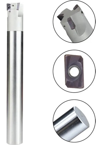 1 Adet 300R C15X16X200X2T BAP300R Apmt 1135 Karbür Uçlu Freze BAP300 C10 C12 C20 C25 Cnc Dik Açı Omuz Torna Endekslenebilir Freze Kesicisi (Yurt Dışından)