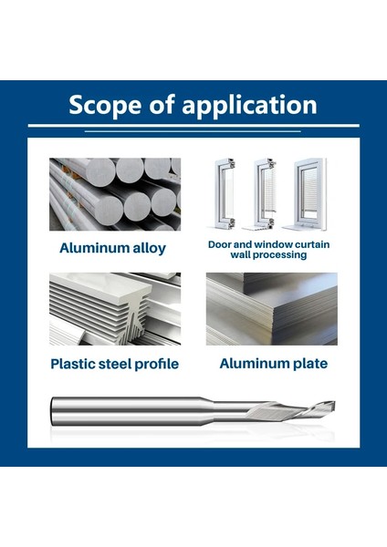 8X4X14X80MM Xcan Hss Freze Kesici 8mm Shank Gravür Bit Alüminyum Pencere Kesme Tek Flüt End Mill Cnc Alüminyum Kesici Yönlendirici Bit (Yurt Dışından) fırsatları