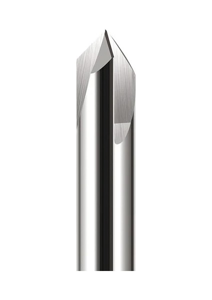9X75,90 Derece HRC55 Kaplamasız HRC60 3 Flüt Pah Freze Kesici 60/90/120 Derece Cnc Router Bit Cnc Gravür Freze Aracı Karbür Pah Kırma End Mill (Yurt Dışından)