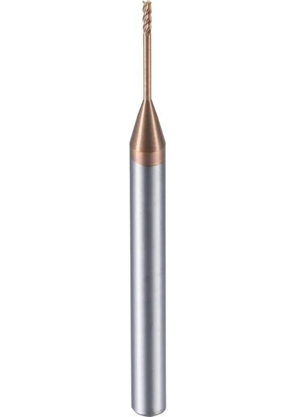 0.3x 4 XD4X 50 Alüminyum Mikro Köşe Yarıçapı End Mill Uzun Boyunlu 0.3-2.5 2 3 4 Flüt 4 Shank Mini Karbür Cnc Kesim Yönlendirici Bit Makine Kesici Aracı (Yurt Dışından)