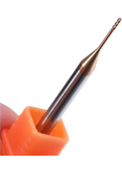 0.3x 4 XD4X 50 Alüminyum Mikro Köşe Yarıçapı End Mill Uzun Boyunlu 0.3-2.5 2 3 4 Flüt 4 Shank Mini Karbür Cnc Kesim Yönlendirici Bit Makine Kesici Aracı (Yurt Dışından)