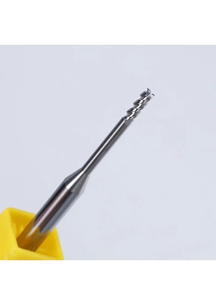 0.3x 4 XD4X 50 Alüminyum Mikro Köşe Yarıçapı End Mill Uzun Boyunlu 0.3-2.5 2 3 4 Flüt 4 Shank Mini Karbür Cnc Kesim Yönlendirici Bit Makine Kesici Aracı (Yurt Dışından)