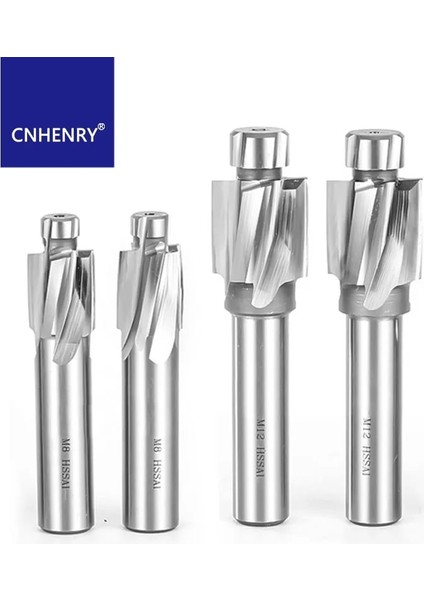 M12 1 Pc Hss Havşa Uçlu Freze M3-M16 Pilot Planya Aracı Freze Kesici Havşa Uçlu Frezeler Delik Matkap (Yurt Dışından)