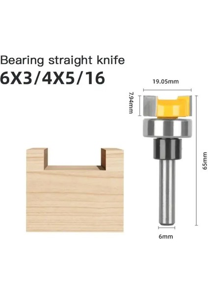 01 6MM/6.35MM Shank Kase Tepsi Yönlendirici Bit 1/4 Shank Freze Kesici Ağaç Işleme Köşe Yuvarlak Alt V Şeklinde Alt Yönlendirici Bit (Yurt Dışından)