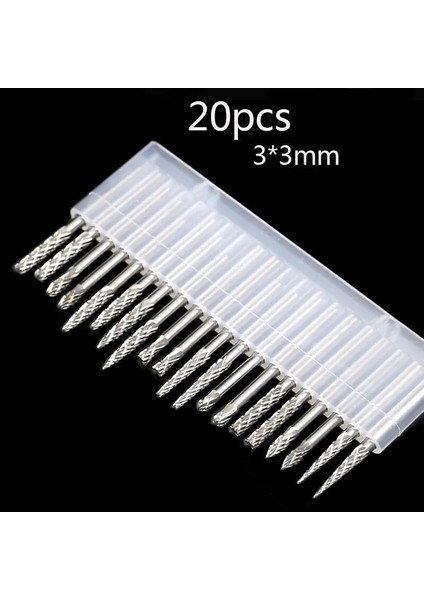 10 Adet 3X6MM 10 Adet/20 Adet Tungsten Karbür Döner Çapak Seti Dremel Aksesuarları Için Freze Kesicisi Matkap Ucu Gravür Alet Uçları (Yurt Dışından) fiyatları