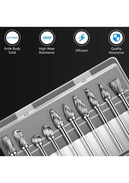 10 Adet 3X6MM 10 Adet/20 Adet Tungsten Karbür Döner Çapak Seti Dremel Aksesuarları Için Freze Kesicisi Matkap Ucu Gravür Alet Uçları (Yurt Dışından) indirimleri