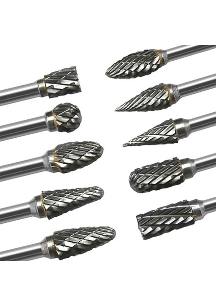 F 1 Adet 3X6MM 1/8 "shank Tungsten Karbür Freze Kesicisi Çapaklar Döner Aracı Matkap Kalıp Elektrikli Taşlama Oyma Bit Çift Kesici (Yurt Dışından) fiyatları