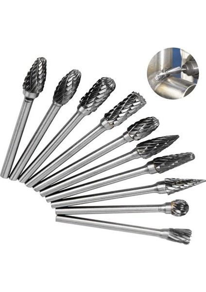 F 1 Adet 3X6MM 1/8 "shank Tungsten Karbür Freze Kesicisi Çapaklar Döner Aracı Matkap Kalıp Elektrikli Taşlama Oyma Bit Çift Kesici (Yurt Dışından) indirimleri