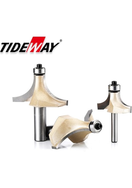 Y00327 Tideway Köşe Yuvarlak Yönlendirici Bit Üzerinde Rulman ile Ahşap Ağaç Işleme Aracı Tungsten Karbür Freze Kesici Cnc End Mill Kesiciler (Yurt Dışından) indirimleri