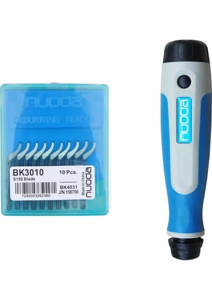 BK3010 NG1000 Çapak Alma Aletleri Düzeltici Iç Diş Tamircisi NG1000 Temiz Iç Diş Kesme Bıçağı BS1010 Bıçaklar Kauçuk Saplı Kesici (Yurt Dışından)