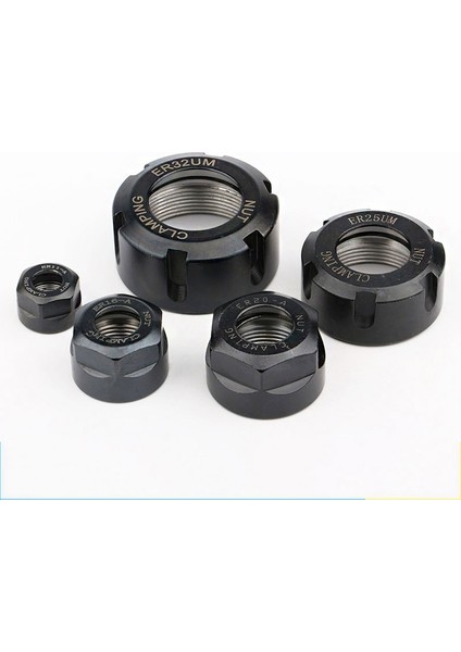 ER20 8.5mm 1 Adet ER20 1-13MM 1/8 "3.175MM 1/4" 6.35MM 1/2 "12.7mm Yaylı Yüksük Seti Cnc Ahşap Oyma Makinesi Torna Değirmen Aracı ER20A Somun (Yurt Dışından)