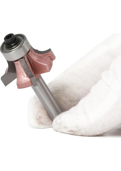 Rev 6xr1 6 mm Shank Endüstriyel Sınıf Fwdrev Köşe Yuvarlak Ağaç Işleme Freze Kesicisi Kırpma Bıçağı Kenar Düzeltici 4 Diş Ahşap Yönlendirici Bit (Yurt Dışından) fırsatları