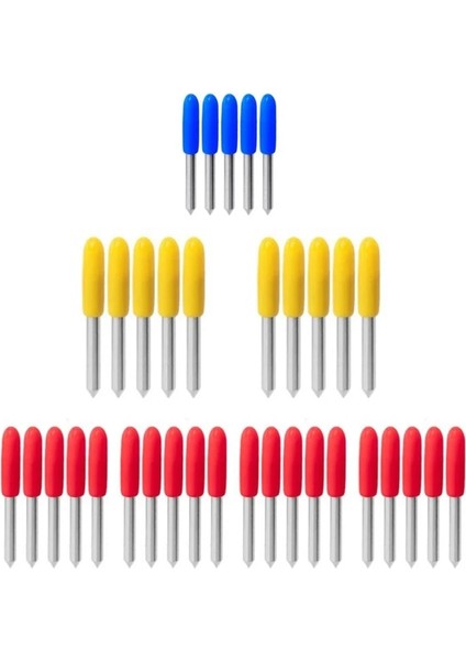 50 Adet Set 1 Takım 30/45/60 Derece Bıçak Freze Bıçakları Roland Cricut Plotter Bıçak Vinil Kesici Ofset Bıçağı Yedek Oyma Aracı (Yurt Dışından) modelleri