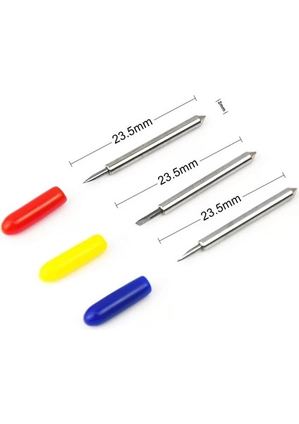 50 Adet Set 1 Takım 30/45/60 Derece Bıçak Freze Bıçakları Roland Cricut Plotter Bıçak Vinil Kesici Ofset Bıçağı Yedek Oyma Aracı (Yurt Dışından) fırsatları