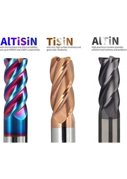 4R1X4DX50L HRC55 3f Al Xuhan Köşe Yarıçapı End Mill Cnc R Bullnose Kesici Tungsten Karbür Çelik Metal Yönlendirici Aracı 3 4 Flüt R0.5 R1 Yüzey Işleme (Yurt Dışından) fiyatları
